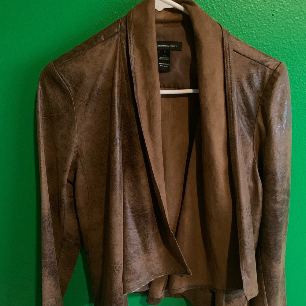 INC Suede Jacket